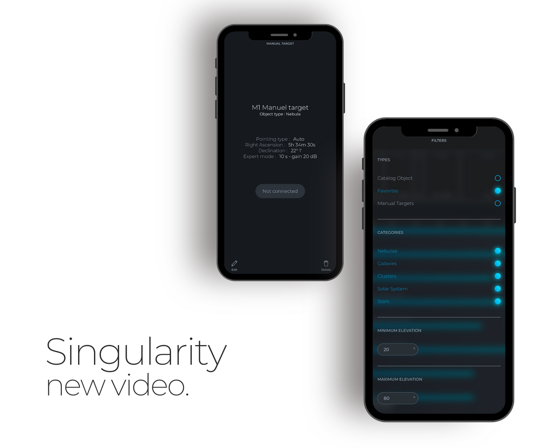 Singularity App: Your Guide to the Cosmos – Vaonis