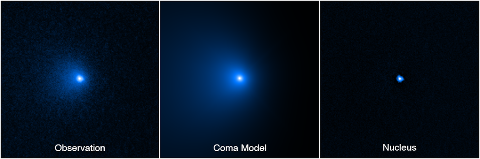 Hubble Images Massive Comet C/2014 UN271