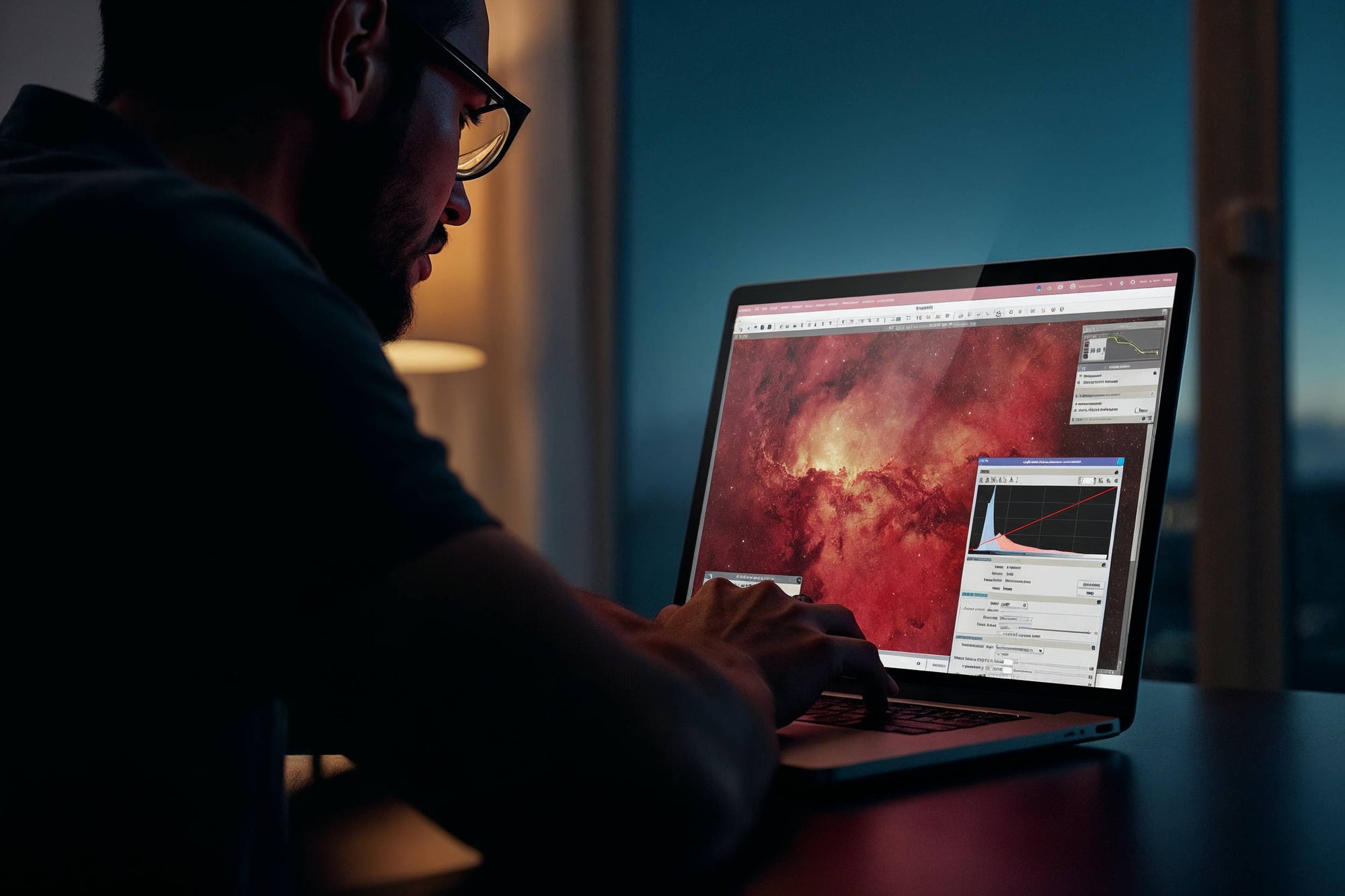Learn astrophotography image processing with Vaonis.