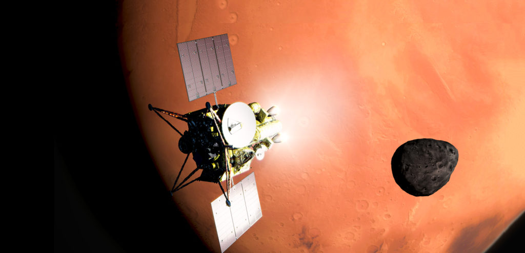 La mission japonaise Phobos pourrait rapporter le premier échantillon de Mars