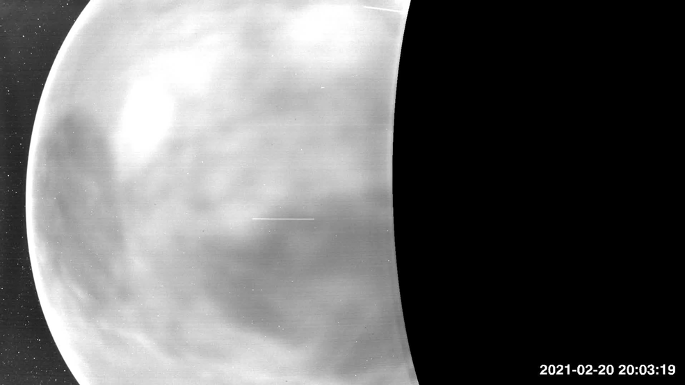 Venus seen from Parker Solar Probe