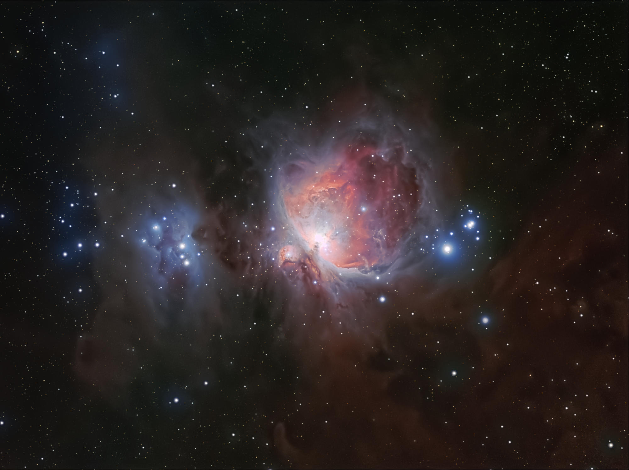 Orion Nebula M42 | premier "mode panorama" jamais intégré à un télescope