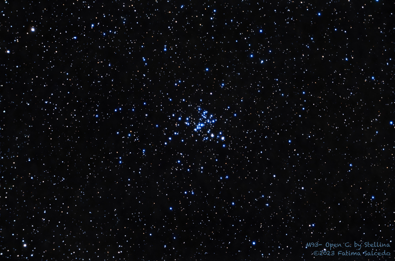 M93 – Open Cluster